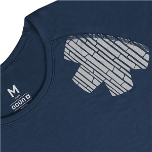 Koszulka Bamboo T Blossom Men blue opal