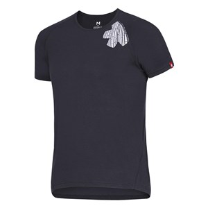 Koszulka Bamboo T Blossom Men dark grey