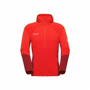 Bluza Taiss ML Hooded Jacket Men red/dark/red