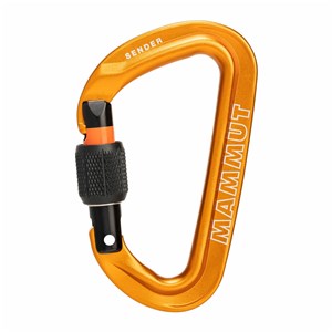 Karabinek Sender Screwgate Carabiner gold
