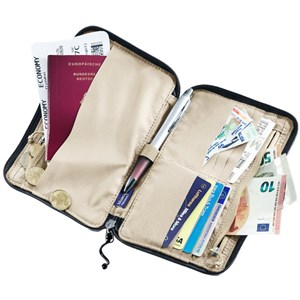 Portfel Travel Wallet black