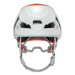 Kask Meteor biały/pomarańczowy M/L