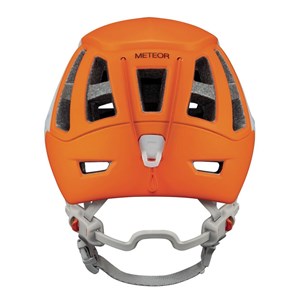 Kask Meteor biały/pomarańczowy M/L