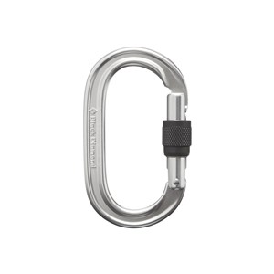 Karabinek Oval Keylock Screwgate
