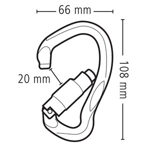 Karabinek Be Link 3-Matic