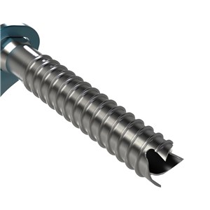 Śruba lodowa Aero Ice Screw 22cm green