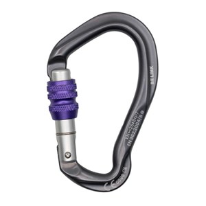Karabinek Be Link Screw Matt Grey