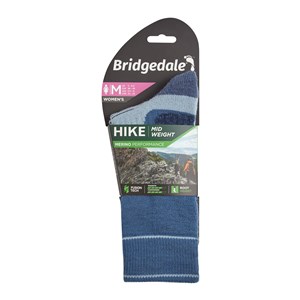 Skarpety damskie Hike Mid Merino P blue sky