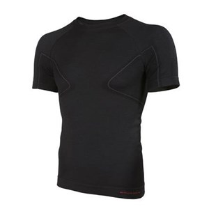 Koszulka męska Active Wool - czarny