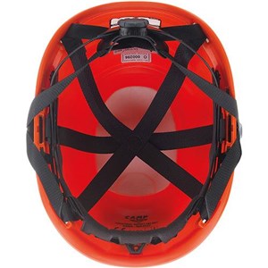 Kask Ares pomarańczowy