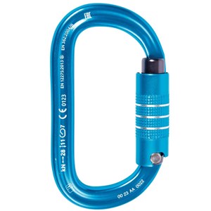 Owal aluminiowy Oval XL 3Lock blue