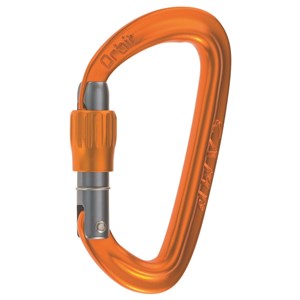 Karabinek Orbit Lock pomarańczowy