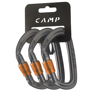 Karabinek Orbit Lock 3 Pack szare