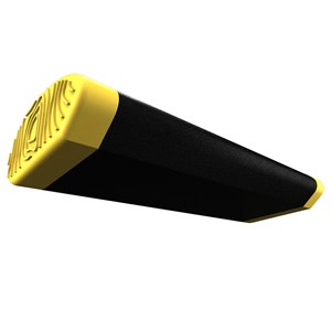 Pilnik do dłoni TACO yellow + zestaw naklejek SOFT