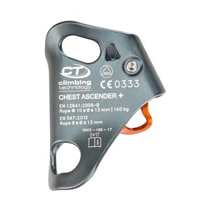 Przyrząd zaciskowy Chest Ascender + grey