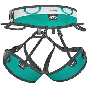 Uprząż wspinaczkowa Ascent aquamarine/grey M/L