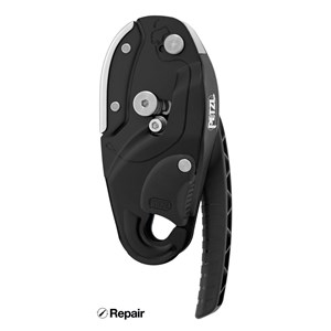 Przyrząd zjazdowy Rig naprawialny czarny