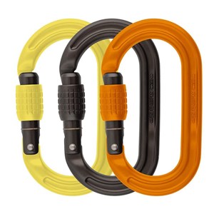 Karabinek owalny Ultra O Screwgate Colour 3 Pack