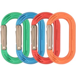 Karabinek owalny PerfectO Straight Gate Red