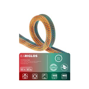 Lina dynamiczna Riglos 8.4 50m Orange