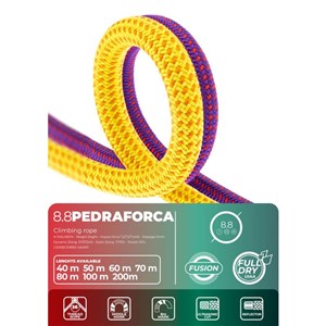 Lina dynamiczna Pedraforca 8.8 50m Yellow