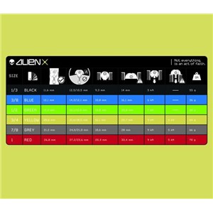 Friend Alien X Blue rozmiar 3/8