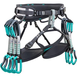 Uprząż ASCENT AQUAMARINE/SILVER/GREY XS-S