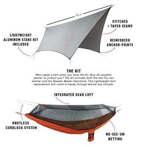 Zestaw Tarp Air Bivy All Weather Shelter&Hammock