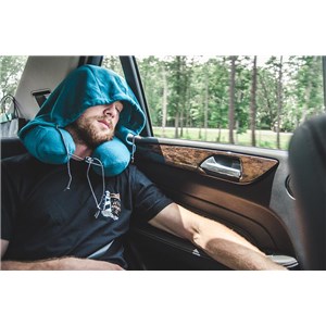 Poduszka z kapturem Hooded Travel Pillow Slate