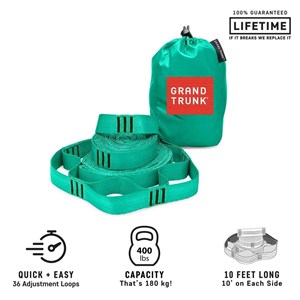 Taśmy do hamaka Grand Trunk Straps Teal