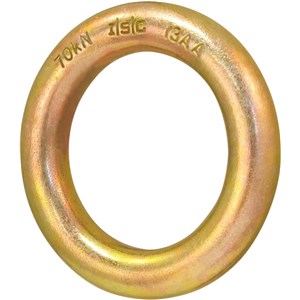 Pierścień Large Steel Ring