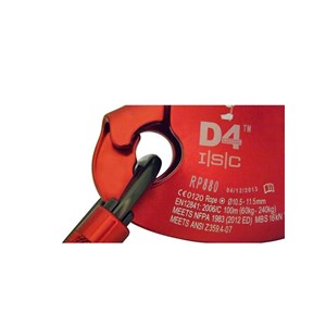 Przyrząd zjazdowy D4 red