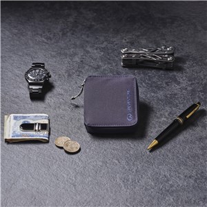 Portfel RFiD Bi-Fold Wallet Recycled Navy Blue