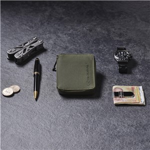 Portfel RFID Bi-Fold Wallet Recycled Olive