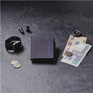 Portfel RFID Wallet Recycled Navy Blue