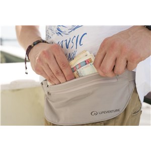 Saszetka biodrowa RFID Body Wallet Waist szary