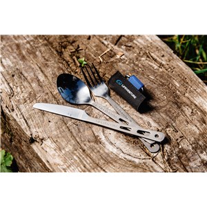 Szczućce turystyczne Titanium Cutlery Set