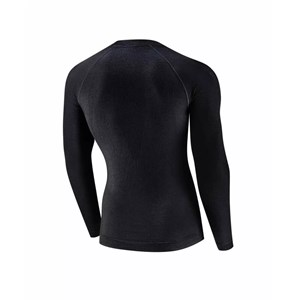 Koszulka męska Active Merino czarny
