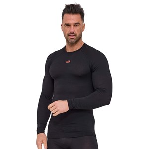 Koszulka męska Active Merino czarny