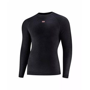 Koszulka męska Active Merino czarny