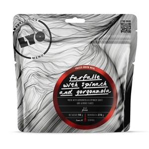 Danie Farfalle ze szpinakiem i gorgonzolą 370g
