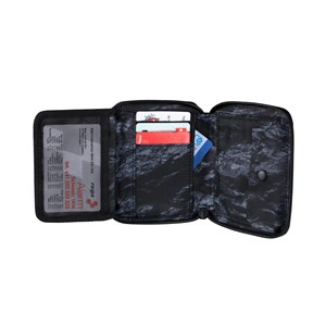 Portfel Seon Zip Wallet black