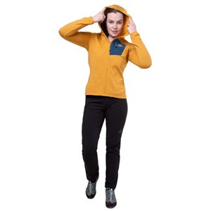 Bluza damska Lumiko Hooded butterscotch