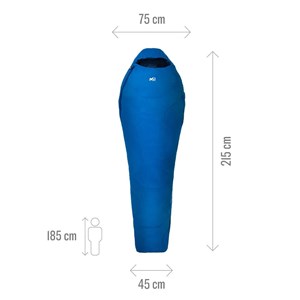 Śpiwór Baikal 750 REG left zip sky diver