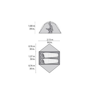Namiot 2-osobowy Hubba Hubba NX Tent Gray
