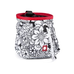 Woreczek na magnezję Lucky flowers white