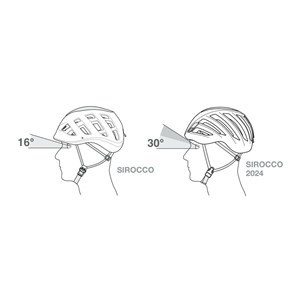 Kask Sirocco S/M czarny