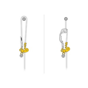 Prusik mechaniczny Zigzag Plus