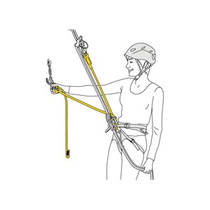 Lonża Dual Connect Adjust