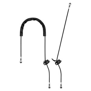 Lonża regulowana Grillon 3m czarny